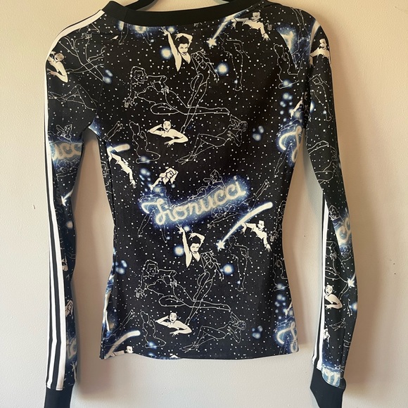 Adidas Fiorucci long sleeve sheer top - Picture 3 of 4
